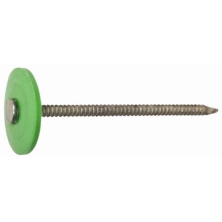 Hillman Fasteners 461441 1.25 In. Galvanized Plastic Cap Roofing Nail; 250 Count